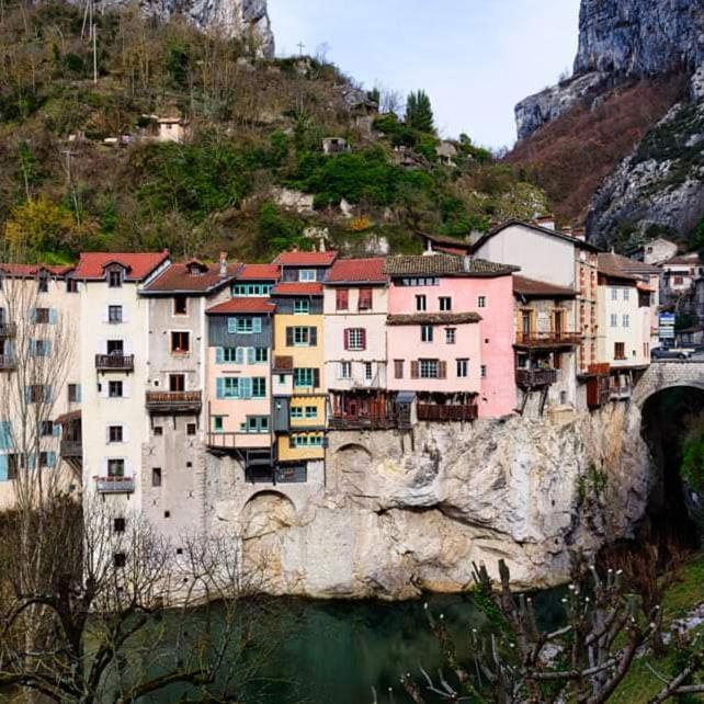 Au Bonheur Suspendu Daire Pont-en-Royans Dış mekan fotoğraf